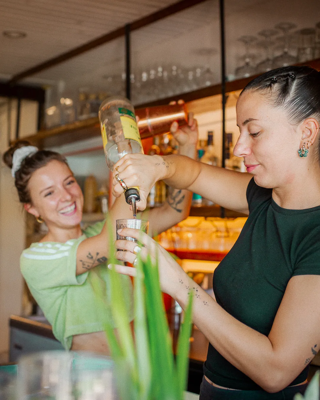 Un moment au bar