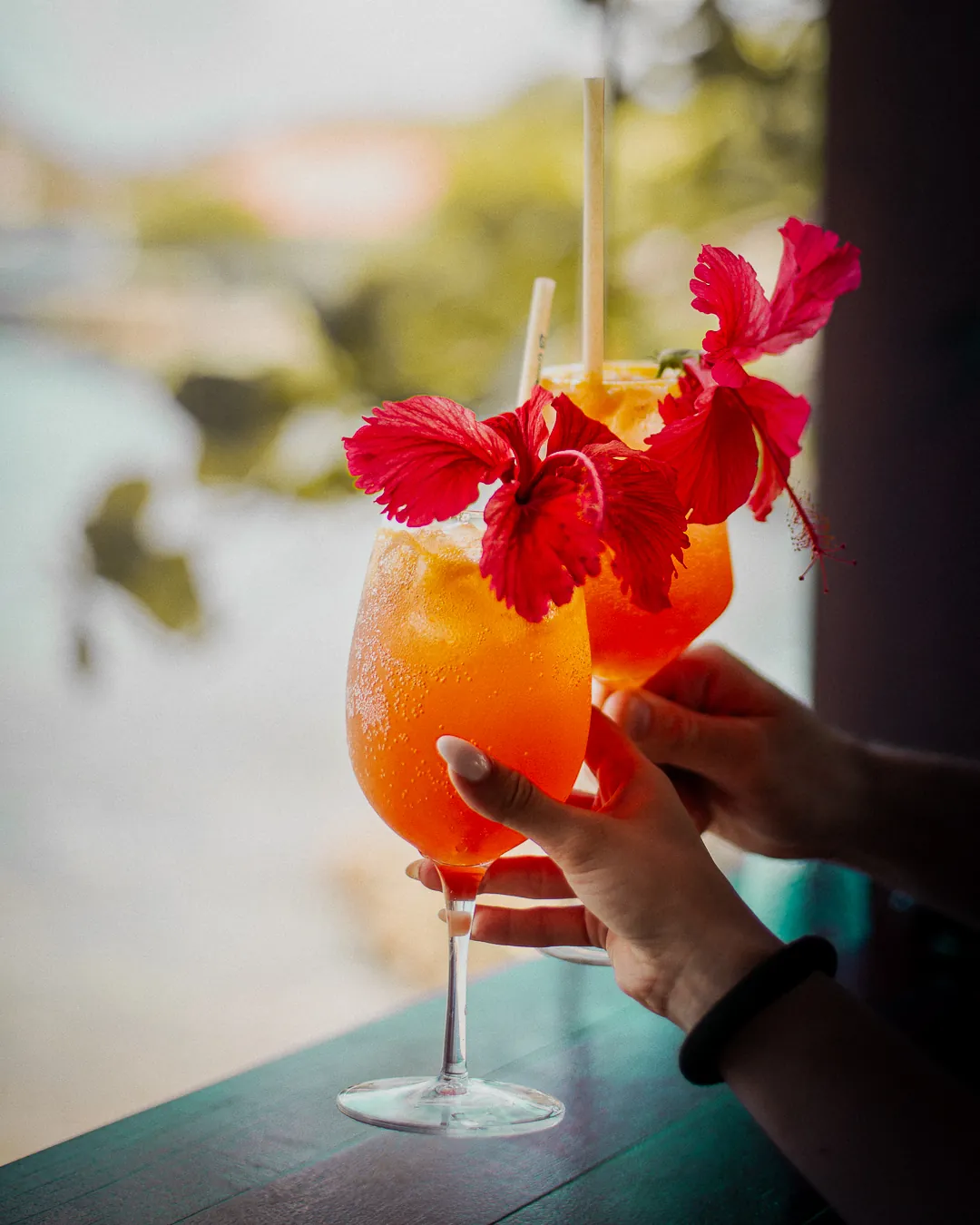 Cocktail fleuri